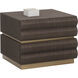 Subira 24 X 21.5 inch Chocolate Nightstand